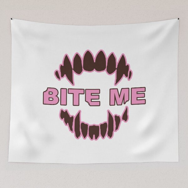 Item preview, Bite Me; Vampire; designed and sold by StickerApe.