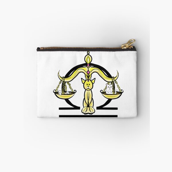 Item preview, Libra cat astrological sign white background designed and sold by ZeroXIII.
