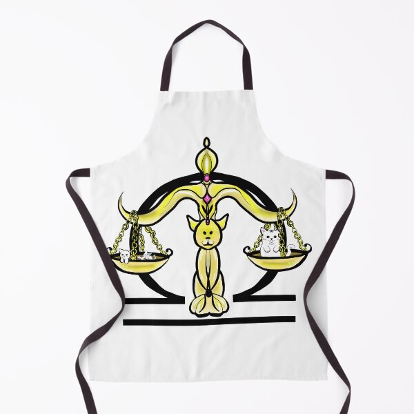 Item preview, Libra cat astrological sign white background designed and sold by ZeroXIII.