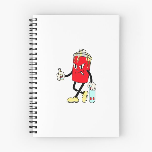 Item preview, Skateboarding Spray Can Graffiti designed and sold by NoelNimmad.