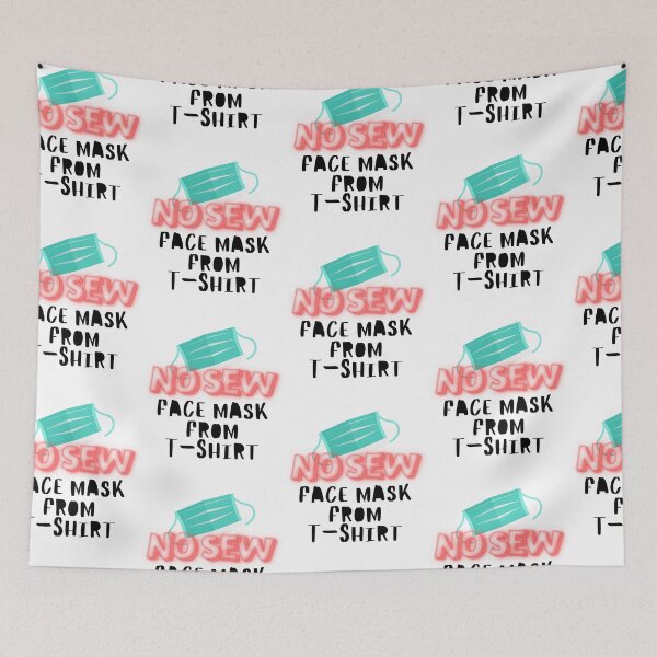 Item preview, No Sew Face Mask T-Shirt designed and sold by Seopdesigns.