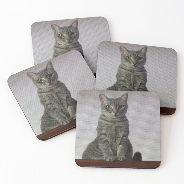 Item preview, Pseudomurals 00007 (Cat on a Ledge) designed and sold by CleanWIP.