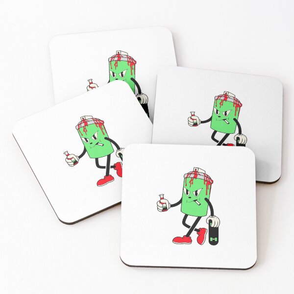 Item preview, Skateboarding Spray Can Graffiti designed and sold by NoelNimmad.