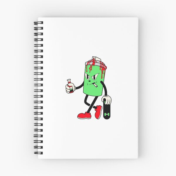 Item preview, Skateboarding Spray Can Graffiti designed and sold by NoelNimmad.