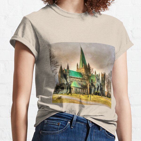 Nidaros Cathedral is a Cathedral of the Church of Norway in the city of Trondheim, Trondelag county. Classic T-Shirt