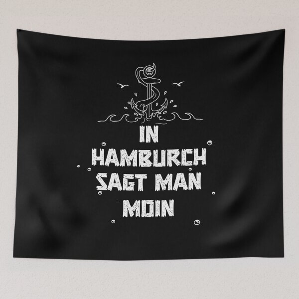 Item preview, Hamburg Fan Saying Anchor Moin designed and sold by AOCreativeProd.