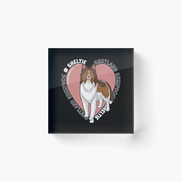 Item preview, Shetland Sheepdog Sheltie with Heart designed and sold by FalkDania.