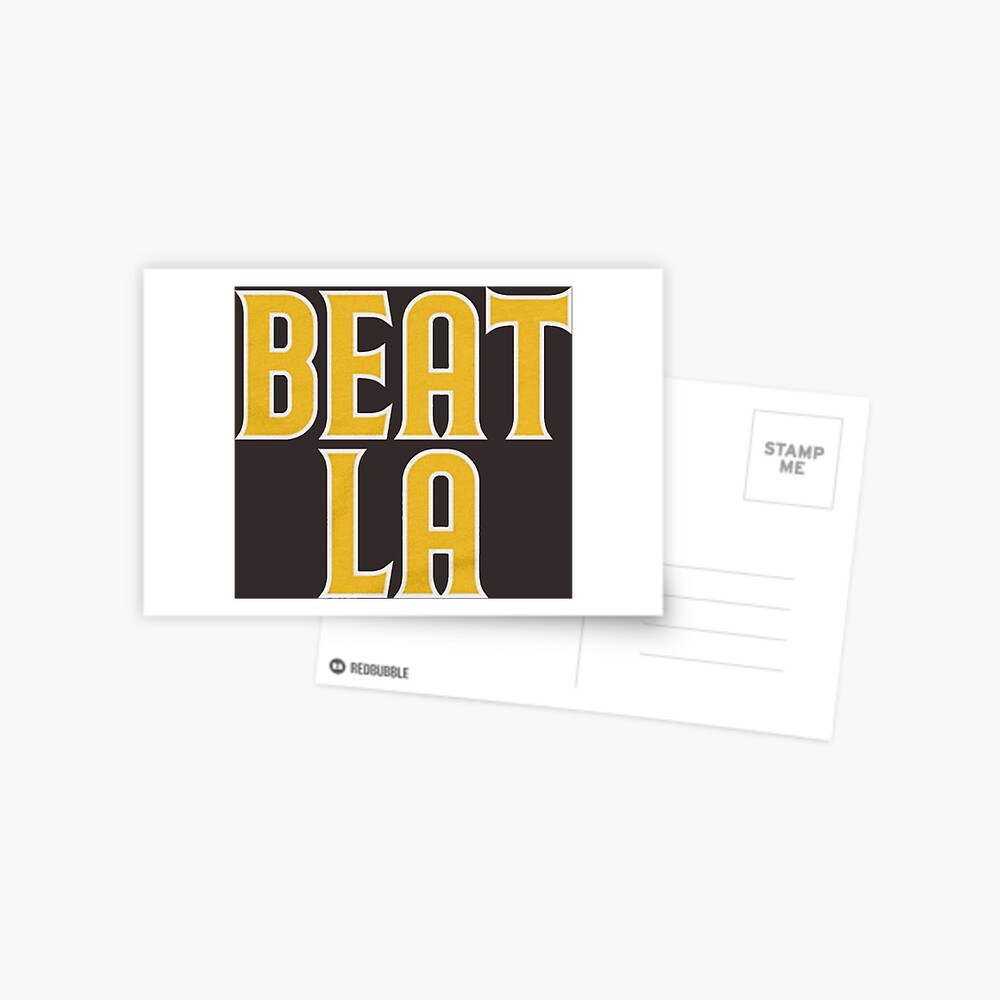 Beat LA Greeting Card for Sale by datjunk11