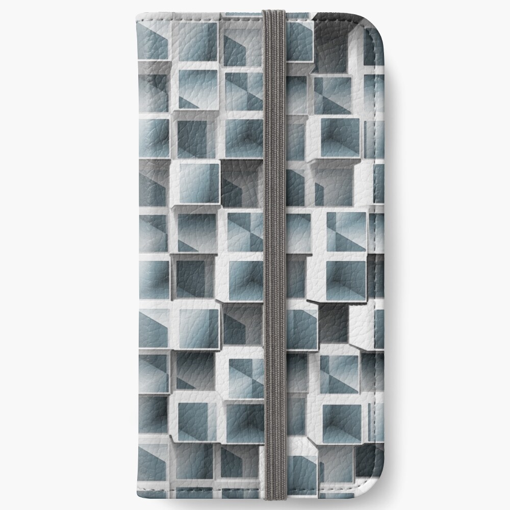 Cubes Within Cubes iPhone Wallet