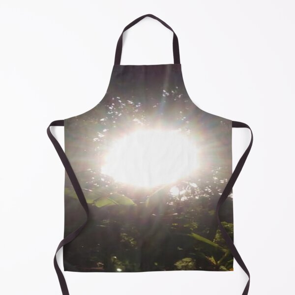 Item preview, Sweet Jamaica Golden Sunrise Colorful Luminous Rays Through Backyard Garden Trees designed and sold by NadeenInspires.