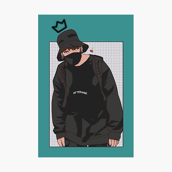 Item preview, Jungkook Print designed and sold by aphorditae.