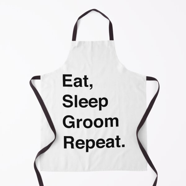 Item preview, Dog Grooming Eat Sleep Groom Repeat designed and sold by ComedyQuotes.