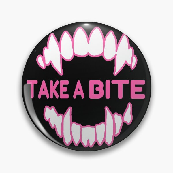 Item preview, Take A Bite; Vampire; designed and sold by StickerApe.