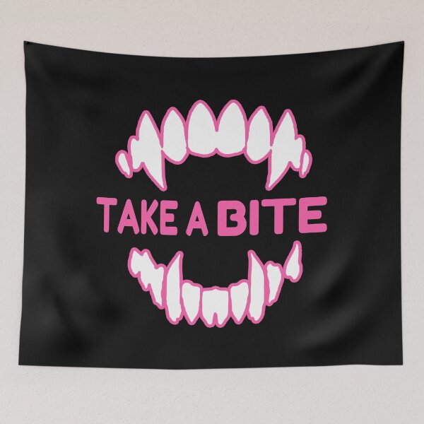 Item preview, Take A Bite; Vampire; designed and sold by StickerApe.