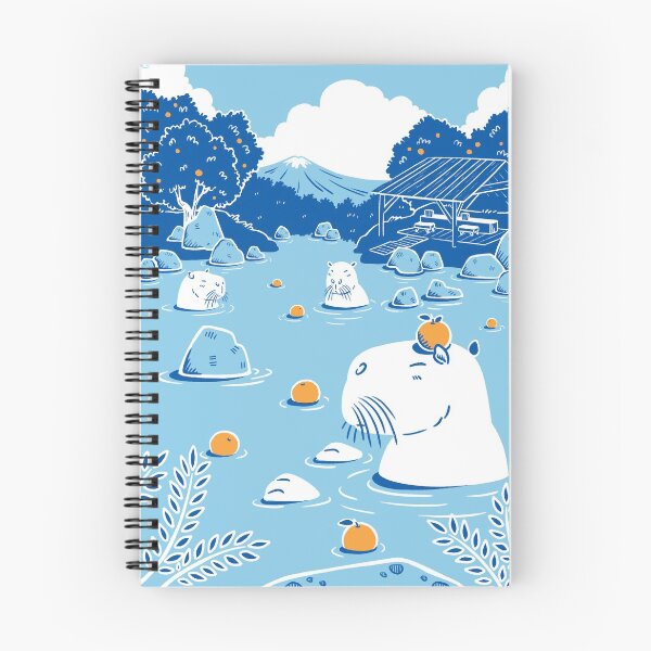 Item preview, Capybara Yuzu Onsen  designed and sold by sisnotanartist.