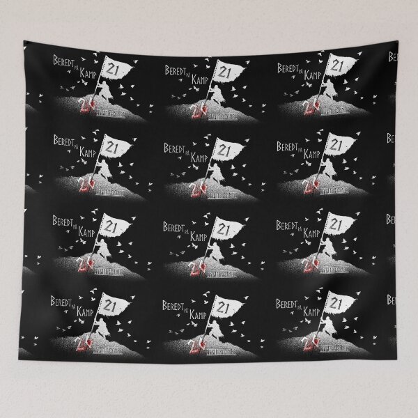 Item preview, Beredt på kamp 21 black designed and sold by Fuimadane.