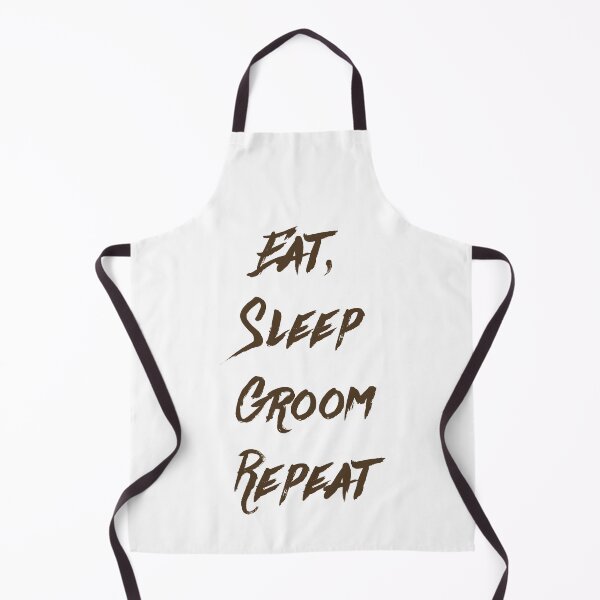 Item preview, Dog Grooming Eat Sleep Groom Repeat designed and sold by ComedyQuotes.
