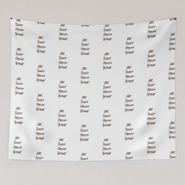 Item preview, Dog Grooming Eat Sleep Groom Repeat designed and sold by ComedyQuotes.