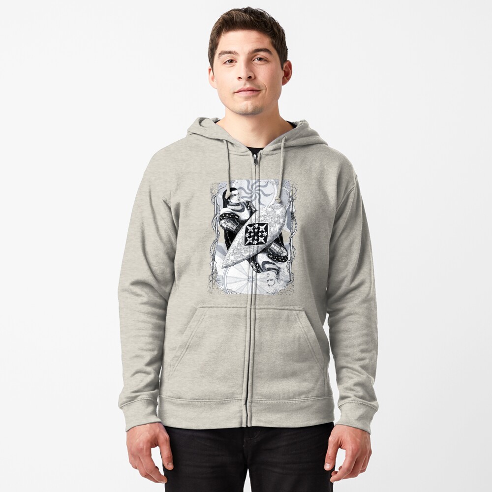 Item preview, Zipped Hoodie designed and sold by Sirielle.