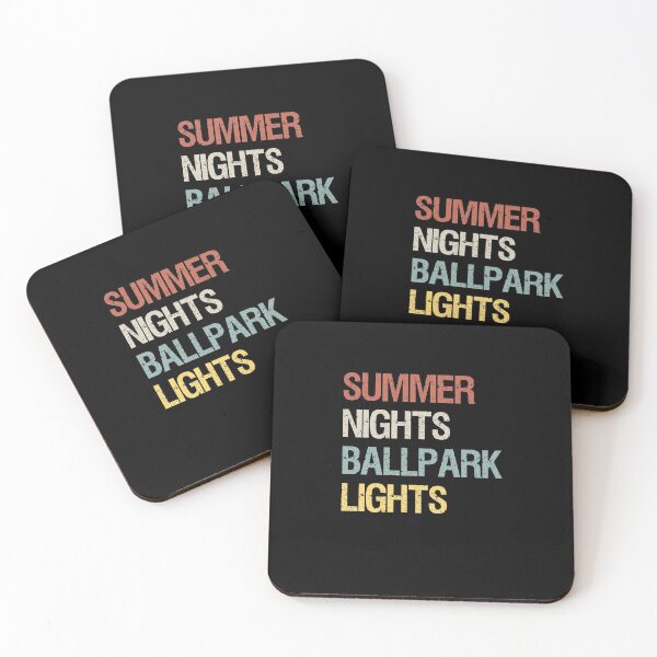 Item preview, Summer Nights & Ballpark Lights / Funny Baseball Mom Gift / Baseball Player / Baseball season / Mothers day Vintage  designed and sold by Chamssou.