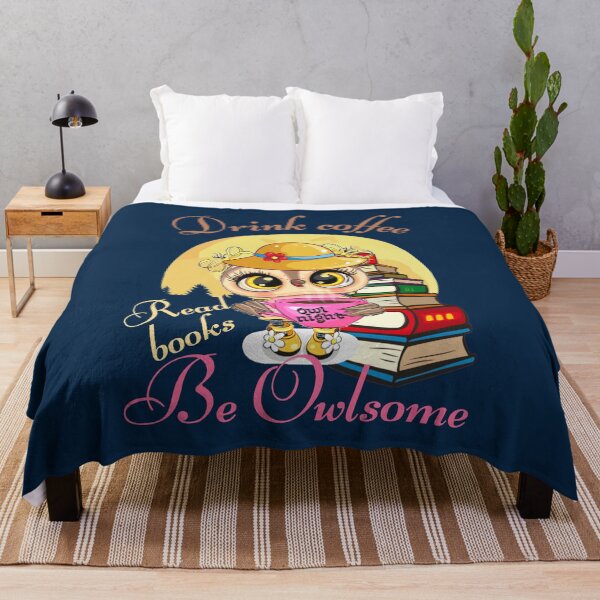 Item preview, Drink coffee, read books, be owlsome designed and sold by Eva-Success.