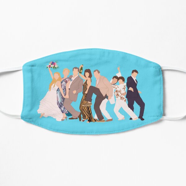 Mamma Mia Sticker Flat Mask