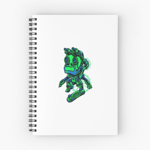 Item preview, Skateboarding cyborg designed and sold by NoelNimmad.
