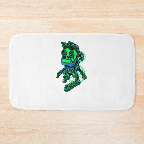Item preview, Skateboarding cyborg designed and sold by NoelNimmad.