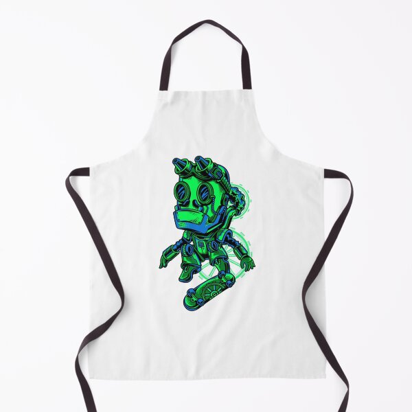 Item preview, Skateboarding cyborg designed and sold by NoelNimmad.