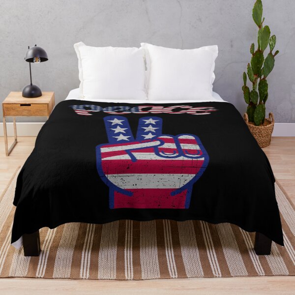 Item preview, Peace Sign in American Flag Colors designed and sold by Michael Pilinski.