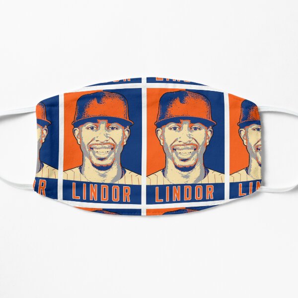 Francisco Lindor Artwork Flat Mask
