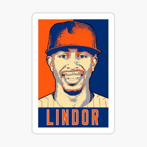 Francisco Lindor Artwork Sticker