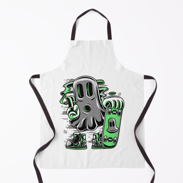 Item preview, Skateboarding ghost designed and sold by NoelNimmad.