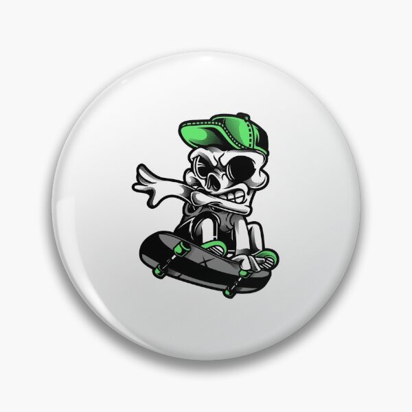 Item preview, Skateboarding skeleton designed and sold by NoelNimmad.
