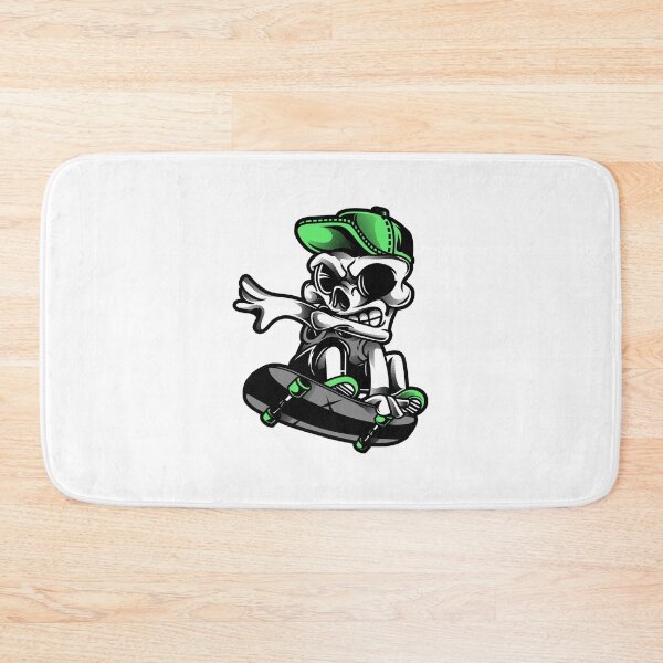 Item preview, Skateboarding skeleton designed and sold by NoelNimmad.