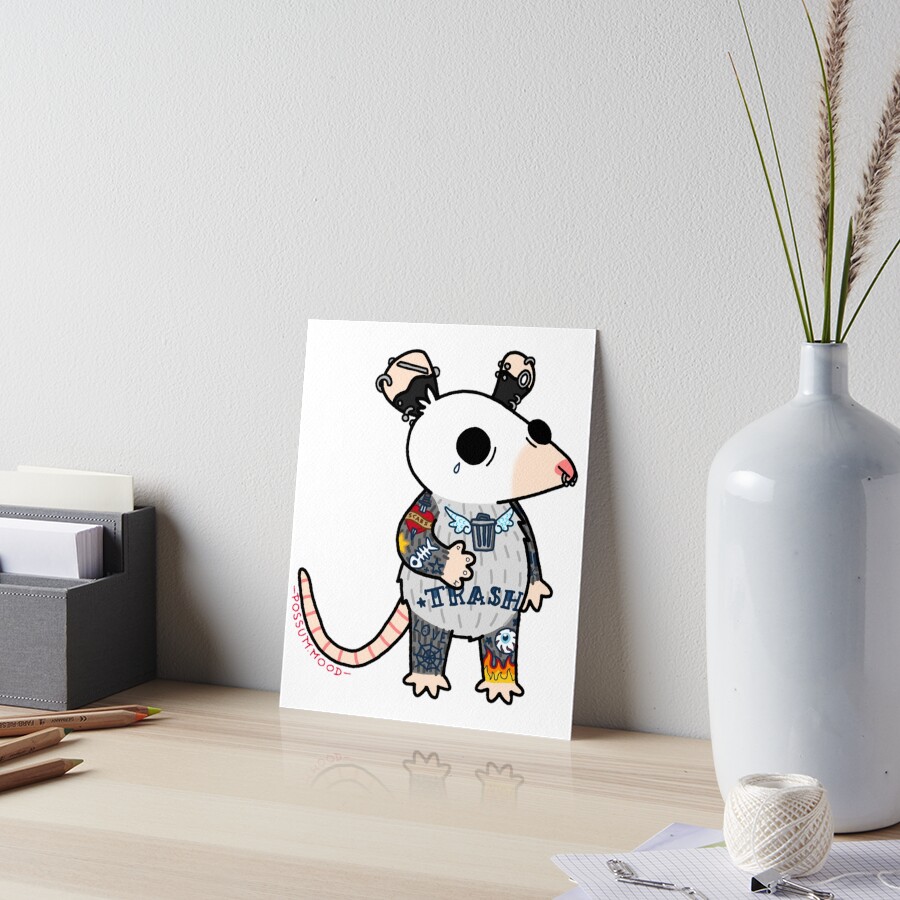 Item preview, Art Board Print designed and sold by possum-mood.