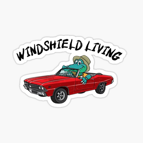 Windshield Living Sticker