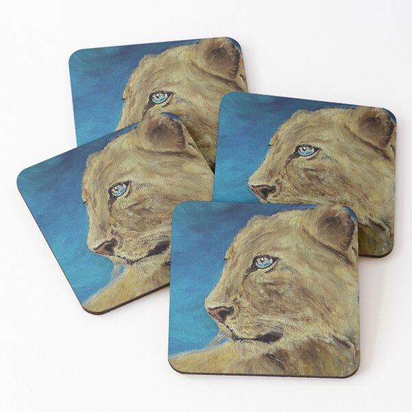 Item preview, Blue - Lioness designed and sold by Deborah  Watson.