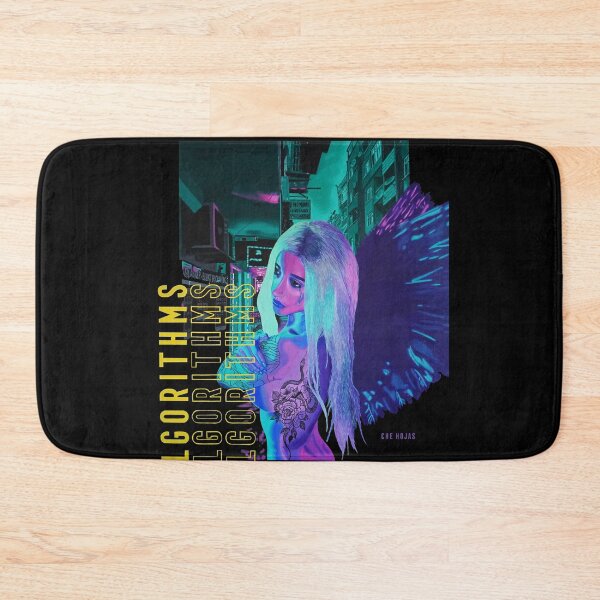 Item preview, Algorithms, Cyberpunk Oil Painting designed and sold by CheHojas.