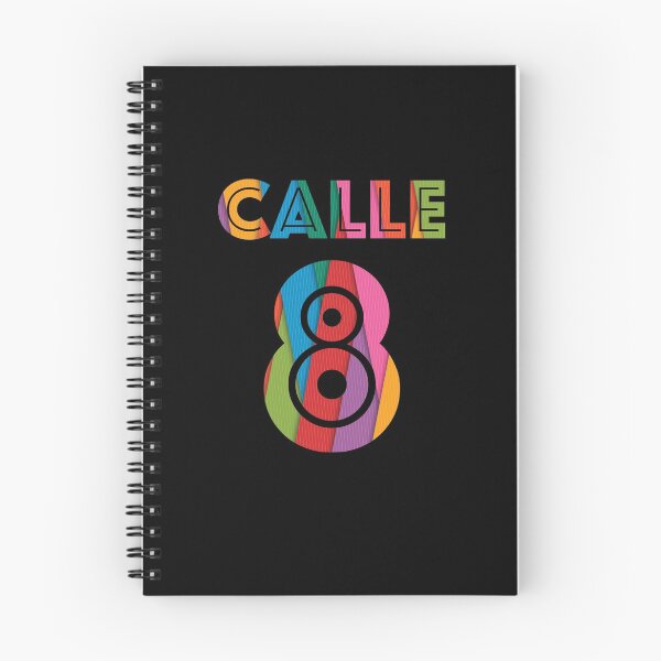 Item preview, Calle ocho 8 miami Little Havana souvenir designed and sold by Rustic Valley Studio.