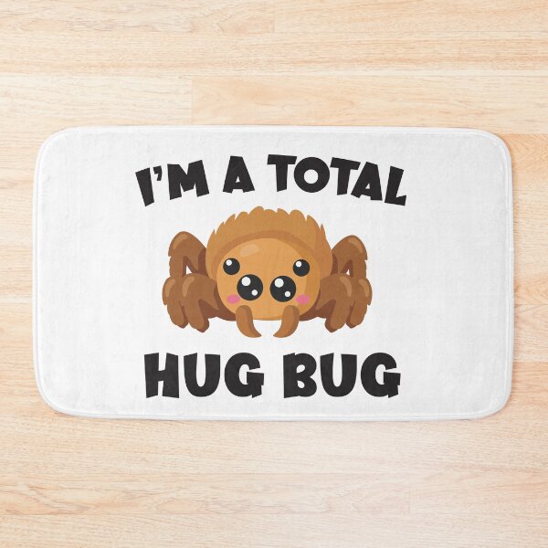 Item preview, I'm a total hug bug - Kawaii spider Hugging Day designed and sold by RoguePixel.