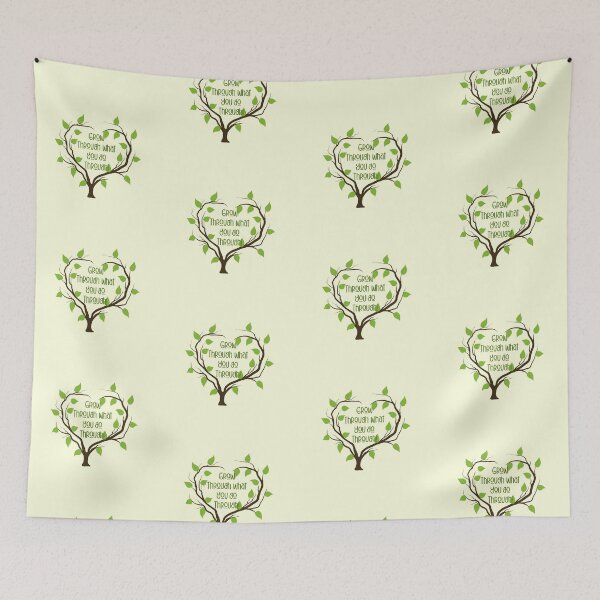 Item preview, Grow Through What You Go Through! designed and sold by PawsitiveMum.