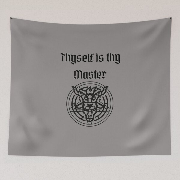 Item preview, Thyself is the master designed and sold by ANightbird13.