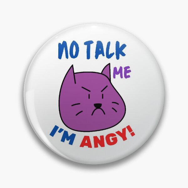 Item preview, No Talk Me I'm Angy! designed and sold by 2dmonkey.