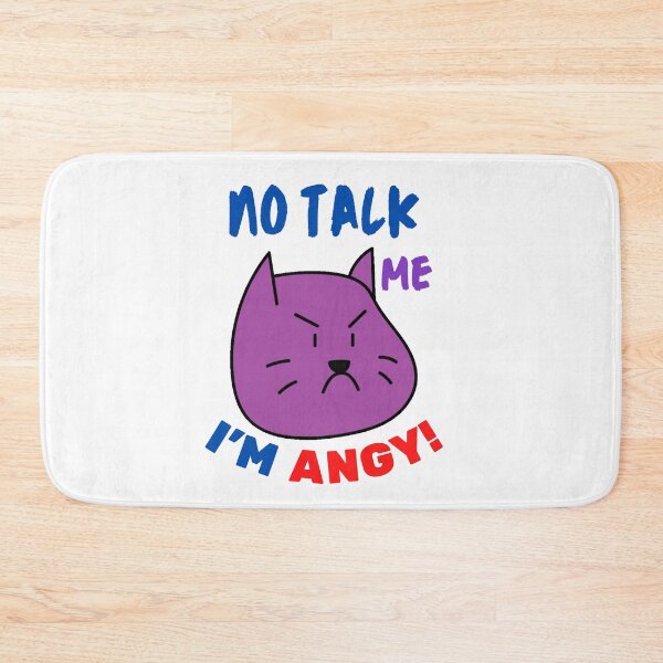Item preview, No Talk Me I'm Angy! designed and sold by 2dmonkey.