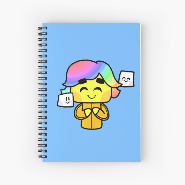 Cute Rainbow Tofuu Spiral Notebook