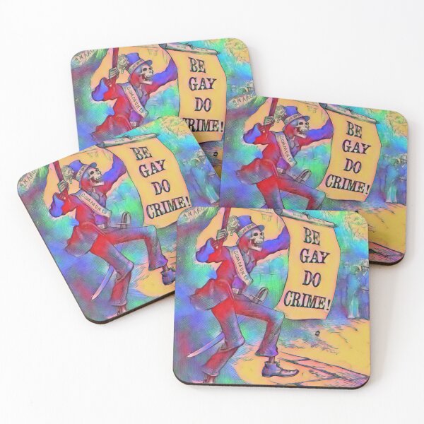 Item preview, Be Gay Do Crime designed and sold by JustAnotherBee.