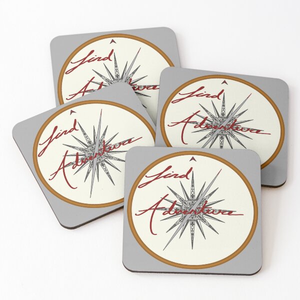 Item preview, Find Adventure 3 - Compass solid red lettering designed and sold by ReckahFox.