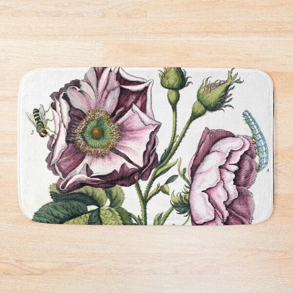 Item preview, Rosa provincialis Vintage Botanical Print  designed and sold by Douglas E. Welch Design and Photography.