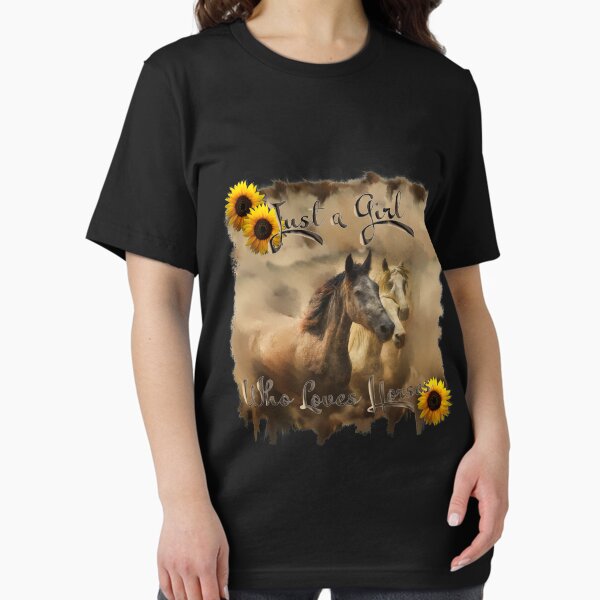 Just A Girl Who Loves Horses Essential T-Shirt
